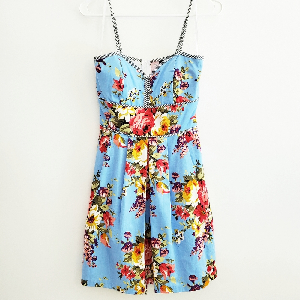Alyn Paige Floral Mini Dress